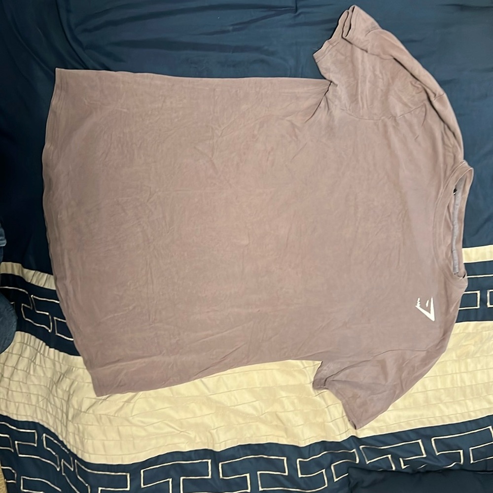 Gym Shark Men’s Large lavender workout shirt